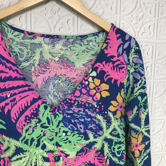 Lilly Pulitzer Erin Indigo All Glow Dress - Picture 5 of 6